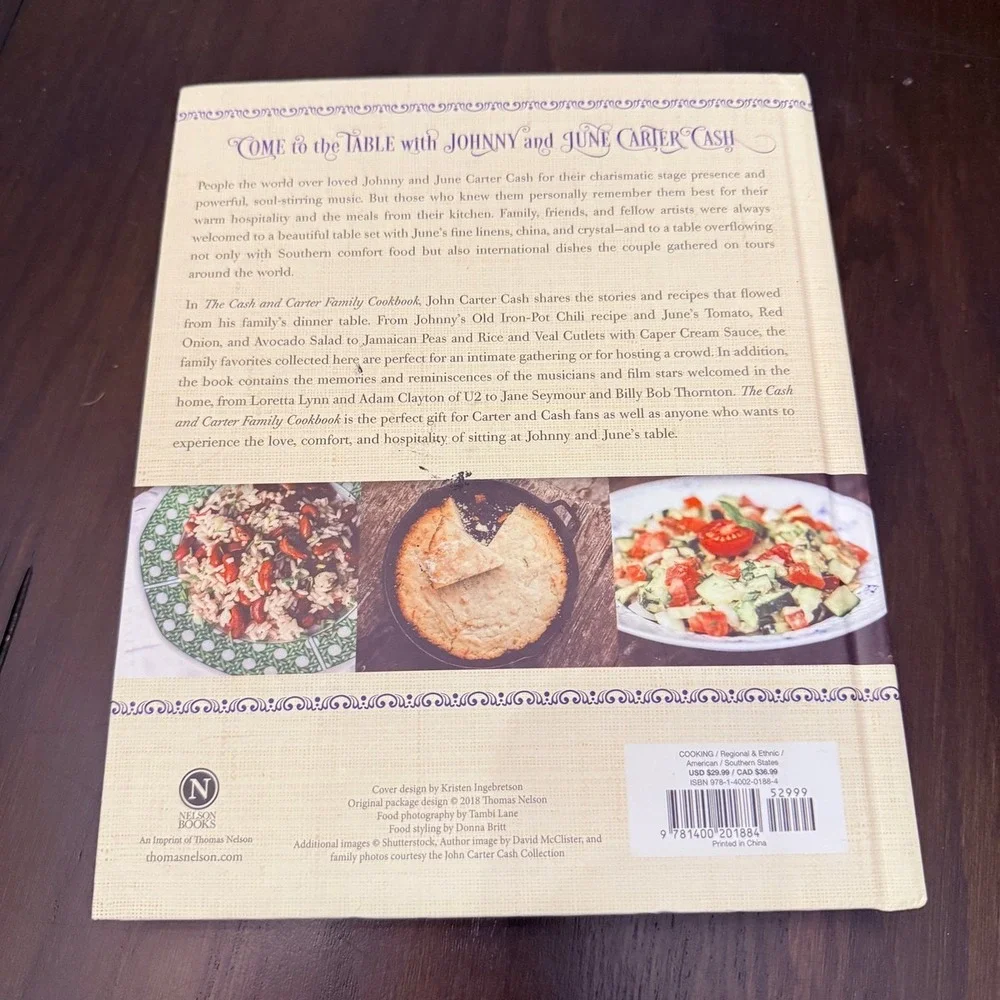 The Cash and Carter‎ Family Cookbook by John Carter Cash